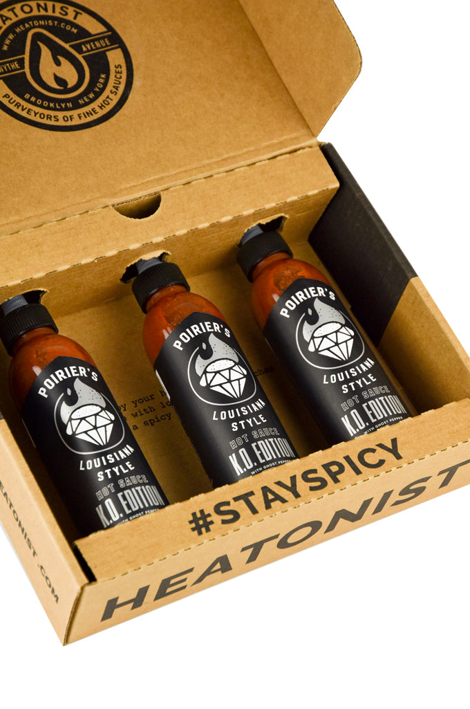 Dustin Poirier Hot Sauce - KO Edition 3 Pack L0