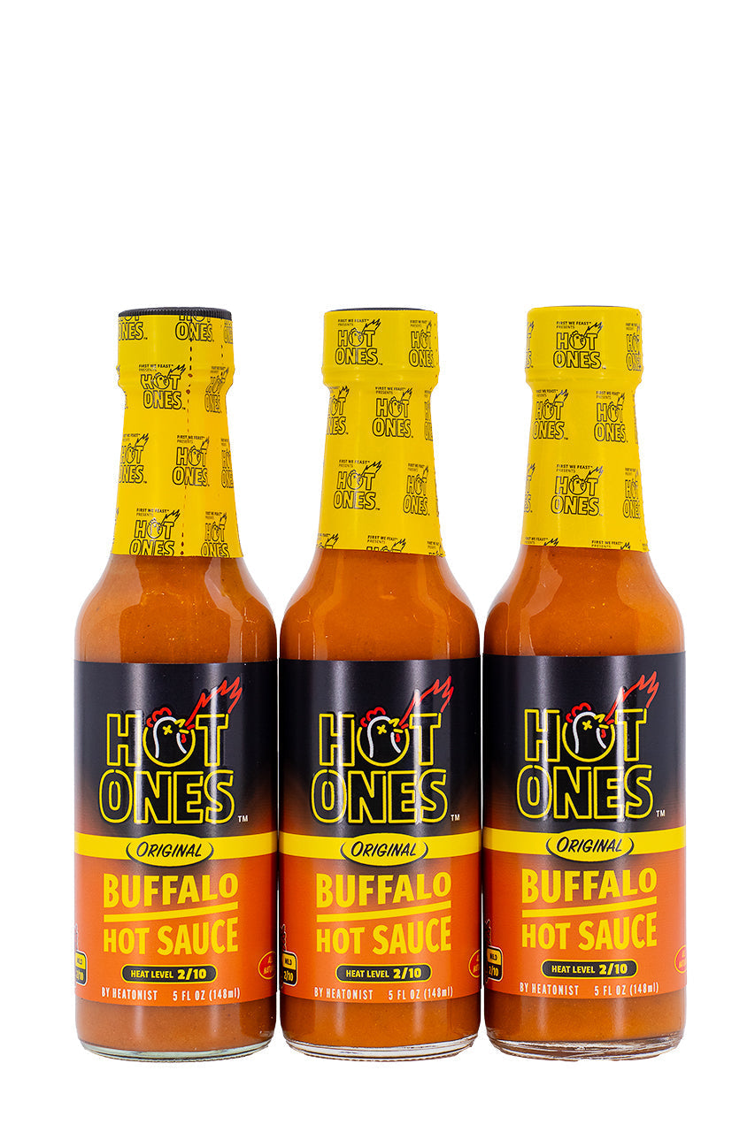Buffalo Hot Sauce 3-Pack | Hot Ones Hot Sauce M7