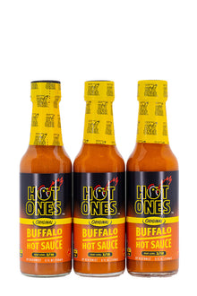 Buffalo Hot Sauce 3-Pack | Hot Ones Hot Sauce M7