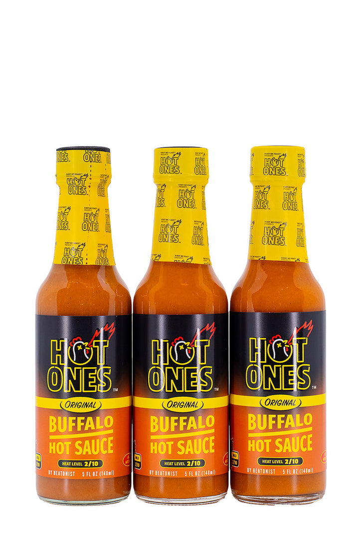 Buffalo Hot Sauce 3-Pack | Hot Ones Hot Sauce M7