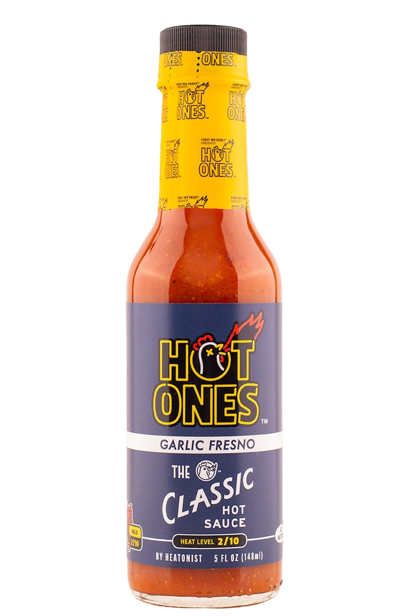 The Classic Garlic Fresno | Hot Ones Hot Sauce X4