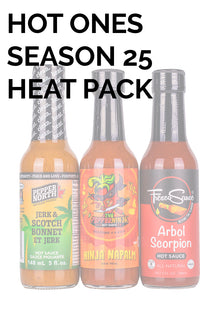 Hot Ones Hot Sauce Heat Pack - Season 25 N0