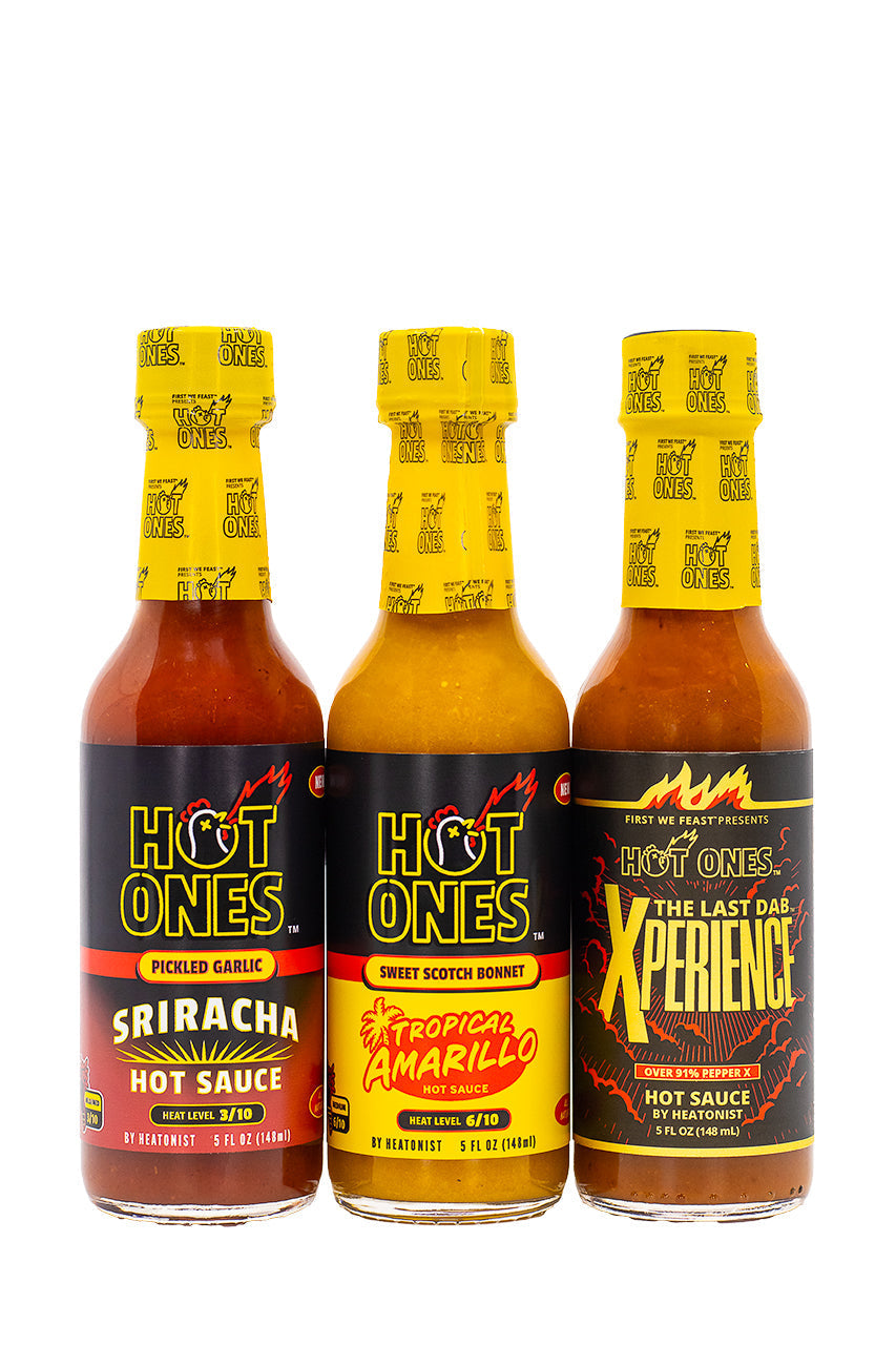 Hot Ones Hot Sauce Trio Pack - Season 27 Z2