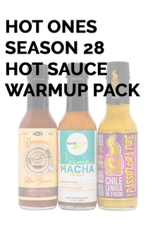 Hot Ones Hot Sauce Warm Up Pack - Season 28 E9