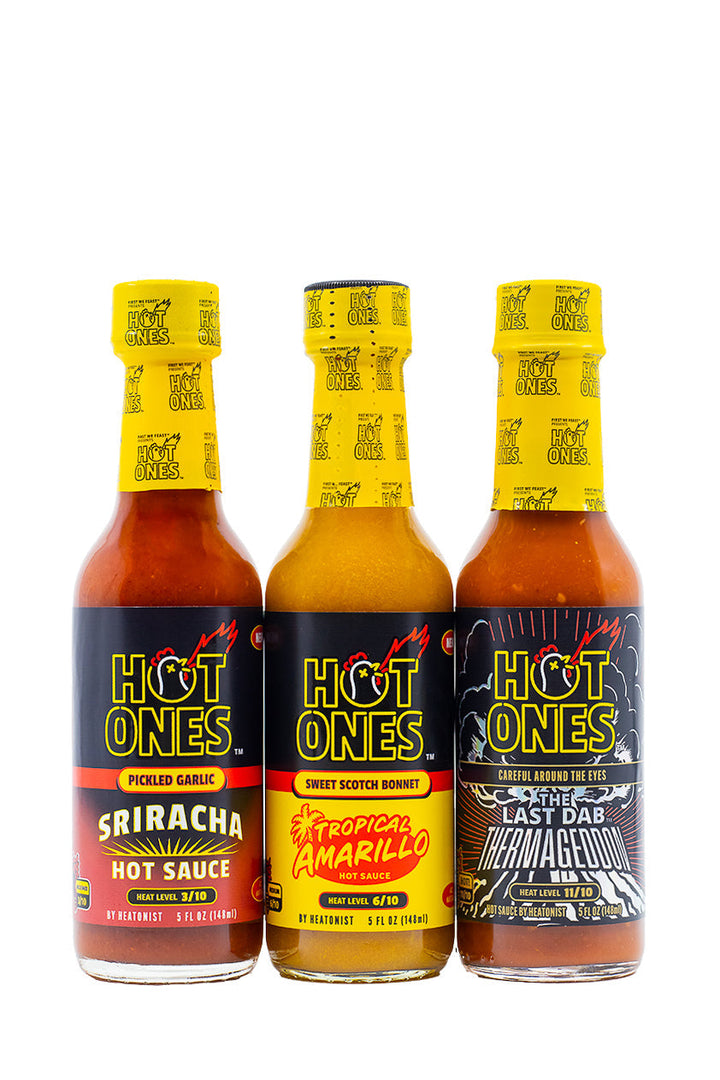 Hot Ones Hot Sauce Trio Pack - Season 29 X9