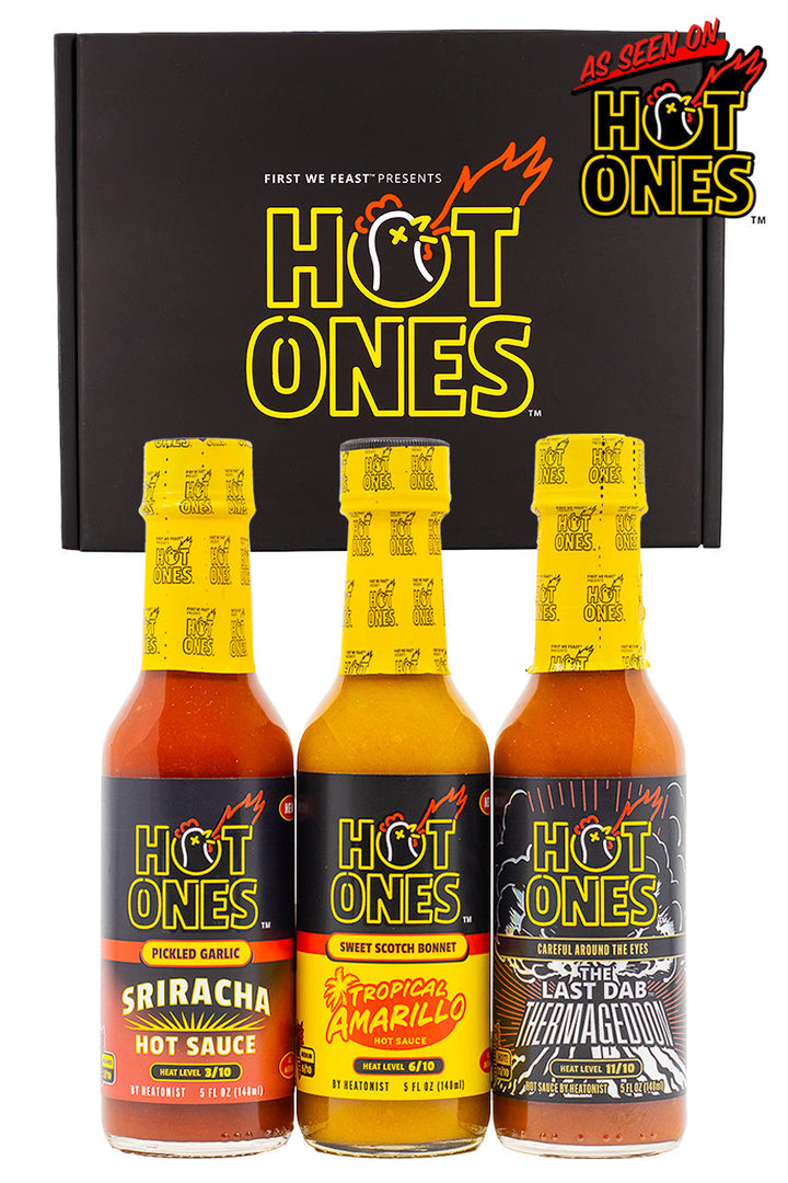 Hot Ones Hot Sauce Trio Pack - Season 30 O1