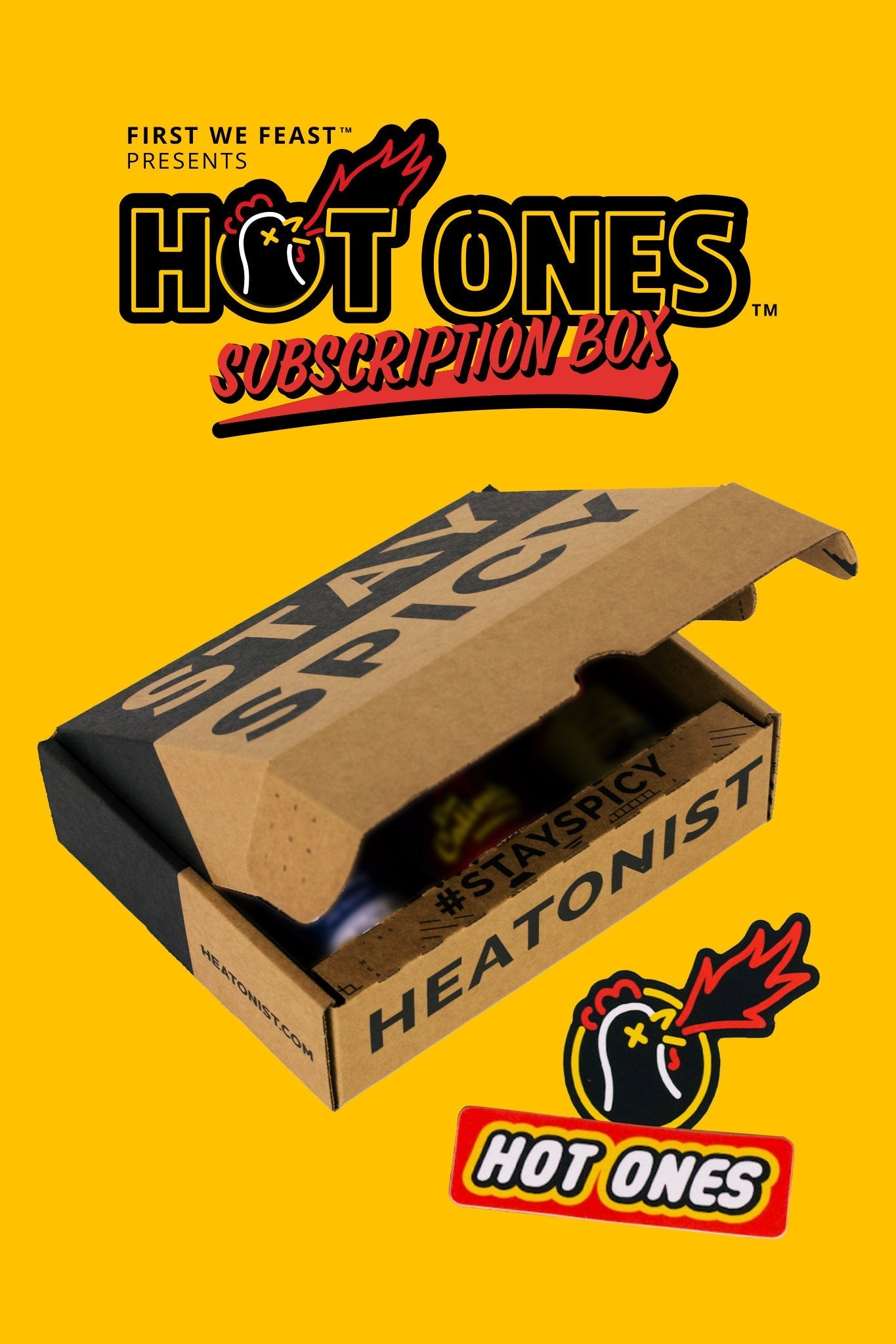 Monthly Hot Ones Box C4