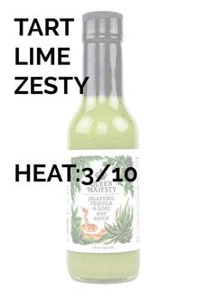 Jalapeno Tequila Lime Hot Sauce | Queen Majesty V2