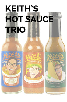 Keith's Hot Sauce Trio Pack J6