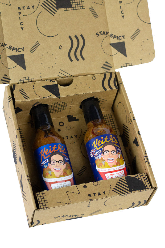 Keith's Chicken Sauce Hot Sauce Duo Pack | Keith's D9