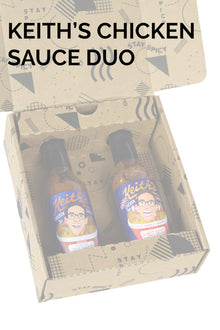 Keith's Chicken Sauce Hot Sauce Duo Pack | Keith's D9