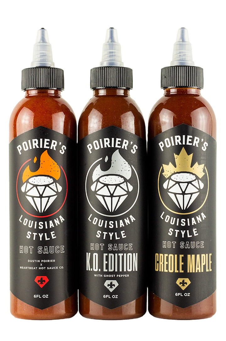 Poirier's Louisiana Style Hot Sauce Trio Pack | Dustin Poirier’s Louisiana Style C5