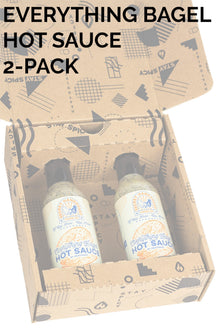 Secret Handshake Food Co Everything Bagel Hot Sauce 2-Pack F7