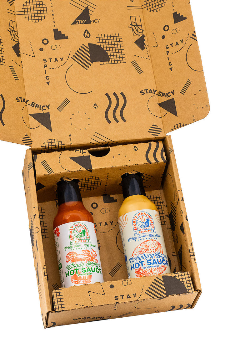 Secret Handshake Hot Sauce Duo Pack Y7